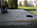 finished patio