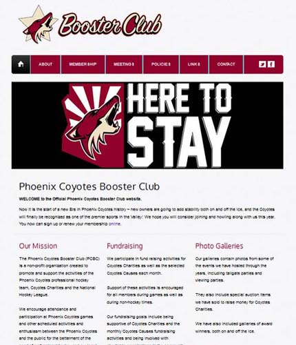 Phoenix Coyotes Booster Club
