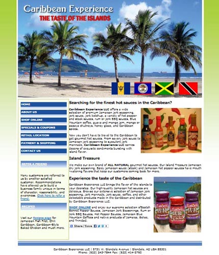 Caribbean Experience - The Taste of the Islands