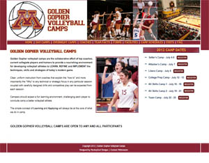 Golden Gopher Volleyball Camp